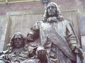 Statue av brørne De Witt i Dordrecht