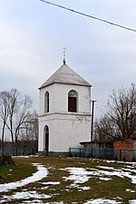 Dorotyshche Kovelskyi Volynska-Bell tower of Church of the Dormition-south view.jpg