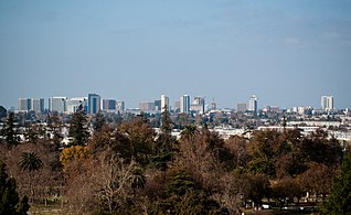 View of Downtown San Jose from Oak Hill