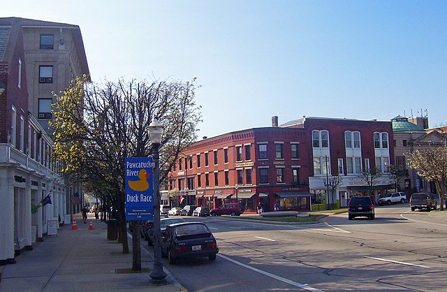 Historic Downtown Westerly, Rhode Island
