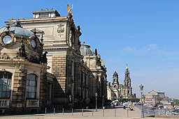 Dresden - Kunstakademie & Brühlsche Terrasse