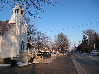 <span class="mw-page-title-main">Dunbridge, Ohio</span> Unincorporated community in Ohio, United States