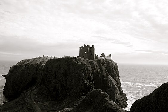 Dunnotar Castle close to Stonehaven