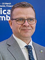 Amtierender finnischer Ministerpräsident Petteri Orpo (KOK)