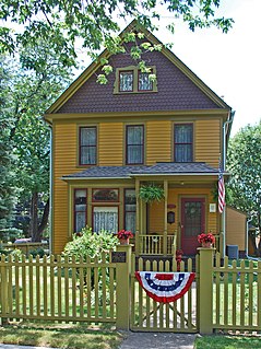 John and Emma Lacey Eberts House Historic house in Michigan, United States