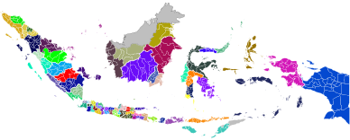 List of Indonesian national electoral districts