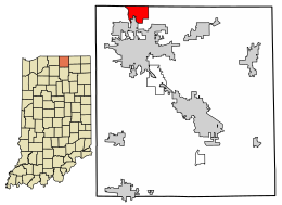 Simonton Lake – Mappa