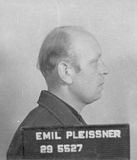 Emil Pleissner i amerikansk fångenskap år 1947.