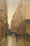 Emilian Lazarescu - Strada pariziana.jpg