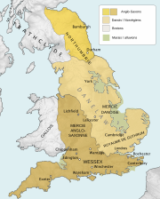 Engeland in 878.