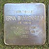 Erna Bragenheim (nascida em 1876) - Isestraße 86 (Hamburgo-Harvestehude) .Stolperstein.nnw.jpg