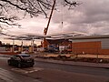 Eston: Lodge Petrol Station being built