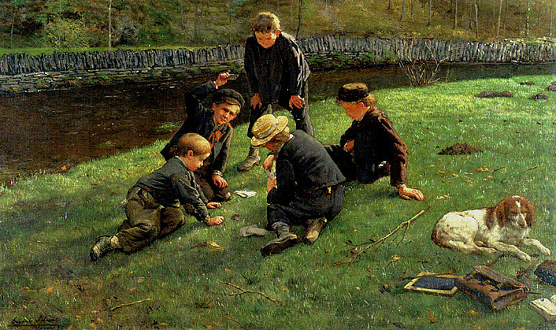 File:Eugene Siberdt - The little gamblers.jpg