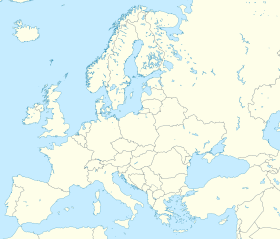 ノルダーナイ島の位置（ヨーロッパ内）