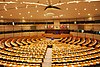 EU parliament debating chamber