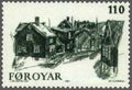 FR 053: Ingálvur av Reyni: Scetches from the old Tórshavn #1. Stamp set from 1981.