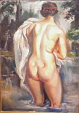 Nu au bain (1923).