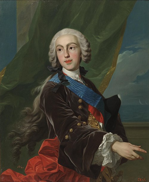 Philip of Spain (1720–1765); Austria ceded him the Duchies of Parma, and Guastalla