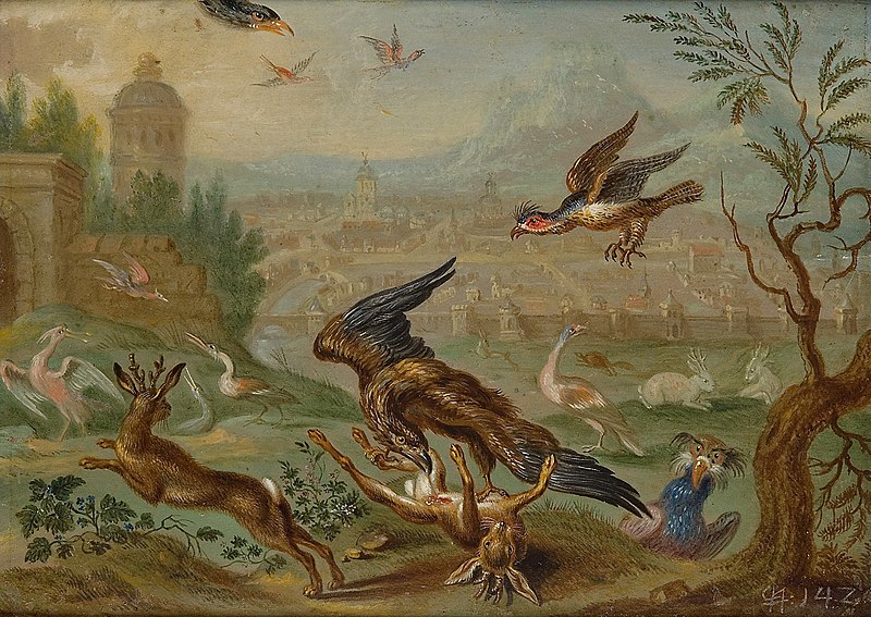 File:Ferdinand van Kessel - Ansichten aus den vier Weltteilen mit Szenen von Tieren, Damaskus - GG 3027 - Kunsthistorisches Museum.jpg