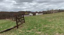 Open fields in Millstone Township