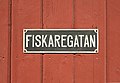 * Nomination Fiskaregatan street name sign in Vaxholm, Sweden --Reda Kerbouche 09:52, 12 April 2021 (UTC) * Promotion OK for me --PantheraLeo1359531 12:53, 18 April 2021 (UTC)