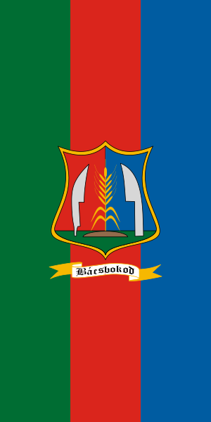 File:Flag of Bácsbokod (vertical).svg