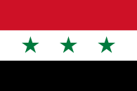 2:3 Flagge des Iraks 1963–1991