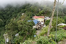 Fog hangs over the village of Section in the Blue Mountains of Portland Parish Fog hangs over the village of Section in the Blue Mountains of Portland Parish, Jamaica.jpg