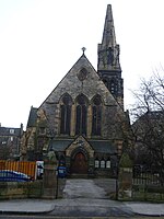 Mantan St. James Gereja Episkopal, Konstitusi Street Leith.jpg