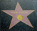 La stelo de Sinatra en la trotuaro de famo en Holivudo