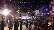 Garba played at garbi chowk, Bodeli Garbi chowk,bodeli.jpg