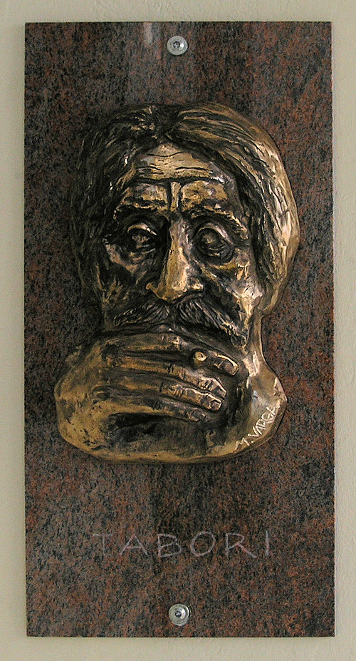 Memorial tablet at Schiffbauerdamm 6/7 in Berlin