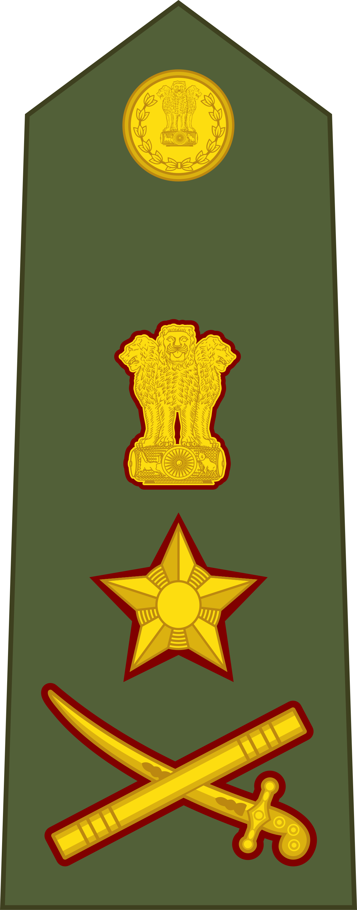 File General Of The Indian Army Svg Wikipedia