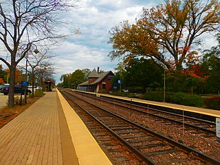 Glencoe station Metra station