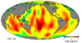 Image 38Global gravity anomaly animation over oceans from the NASA's GRACE (Gravity Recovery and Climate Experiment) (from Geodesy)