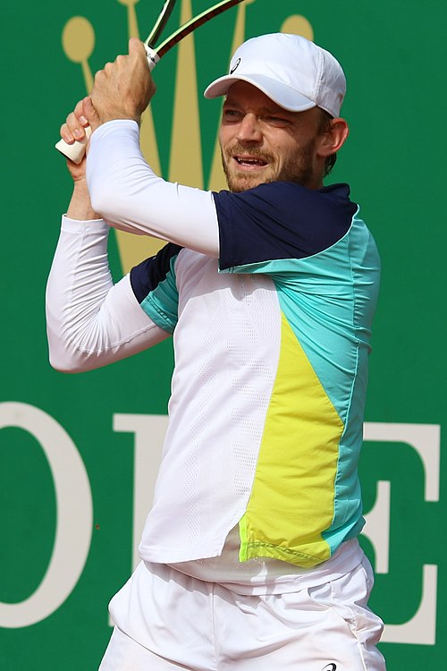 Goffin at the 2022 Monte-Carlo Masters