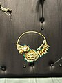 Gold nose ring from Rajasthan, Amrapali Museum