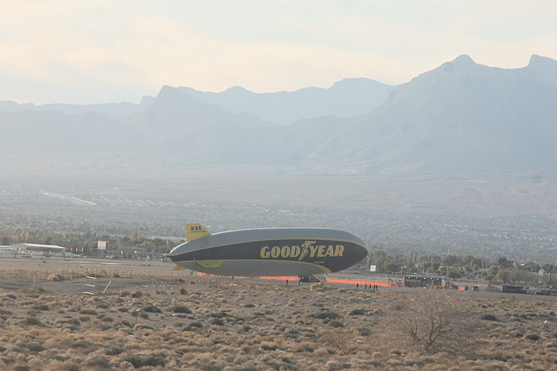 File:Goodyear Blimp at VGT during CES 2020.jpg