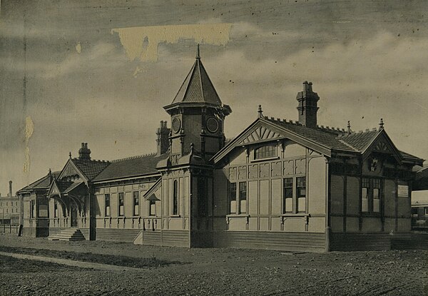 Gore Railway Station c. 1887–1915