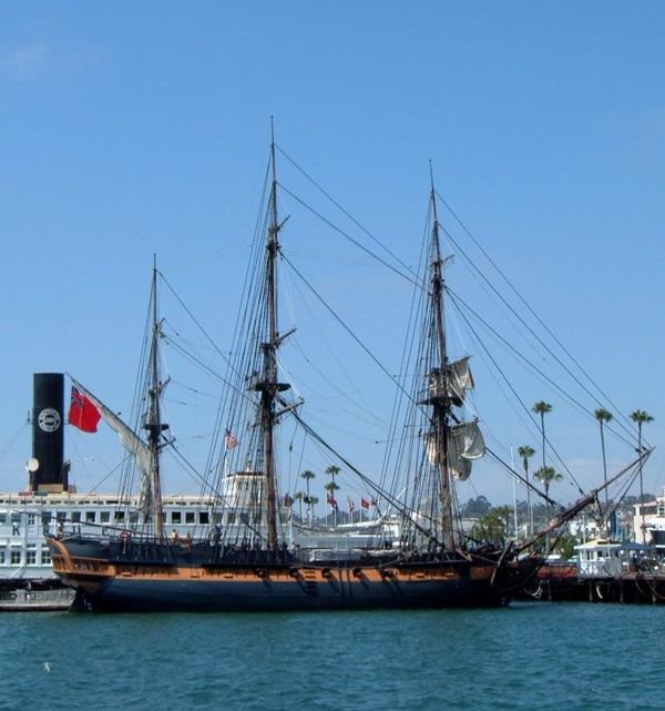 Surprise in 2005 at the Maritime Museum of San Diego