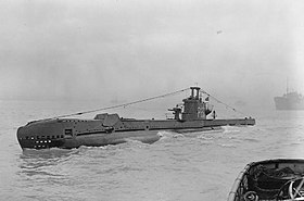 Zdjęcie poglądowe elementu HMS Stubborn (P238)