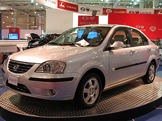 <span class="mw-page-title-main">Hafei Saibao III</span> Chinese compact sedan