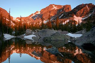 <span class="mw-page-title-main">Hallett Peak</span> Mountain in Colorado, United States