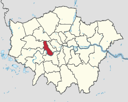 Hammersmith et Fulham - Location