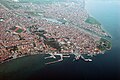 Pogled iz zraka na grad Çanakkale.