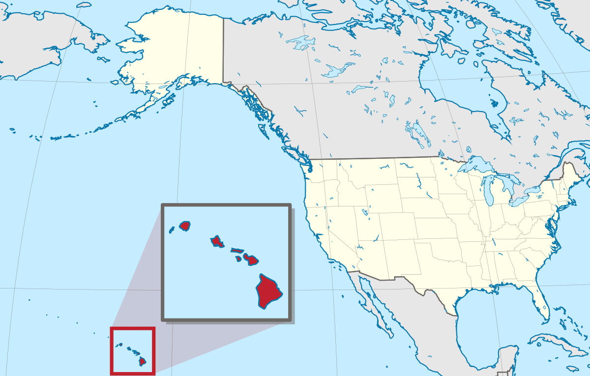 hawaii auf karte Hawaii Wikipedia hawaii auf karte