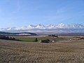 High Tatras from Spišská Teplica near Poprad