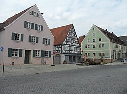 Historische Häuser im Ortskern von Hilpoltstein 1.JPG