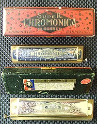 Marine Band Classic Harp 1896-20 B Chromatic harmonica Hohner