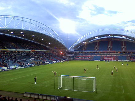 John Smith's Stadium, also known as the Kirklees Stadium and the Huddersfield Giants' Stadium